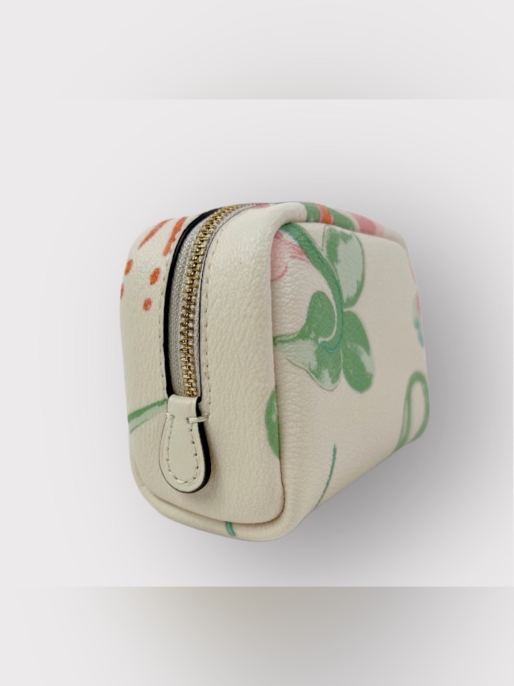 Coach Mini Boxy Cosmetic Case With Dreamy Land Floral Print - Picture 3 of 11